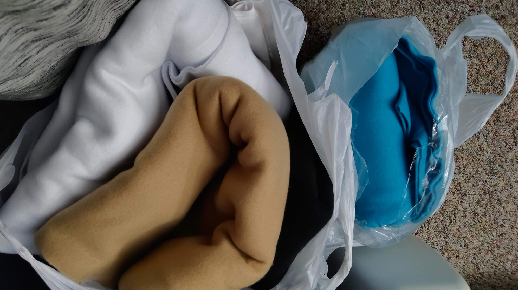 Finished shopping for materials