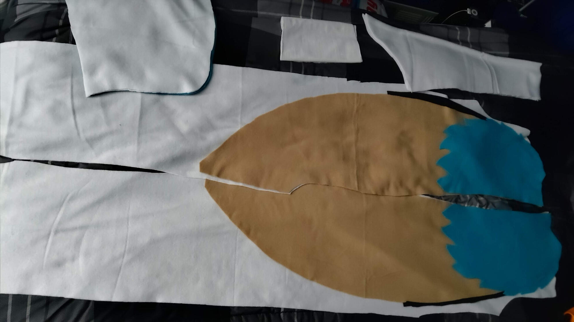 Laying out the backside